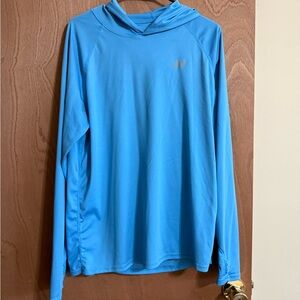 Blue Long Sleeve Hoodie